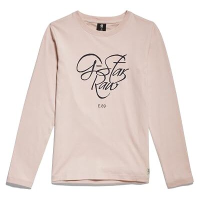 G-STAR RAW SS23005 t-shirt ls, Rosa (Pyg D24977-01-7176), 8 År G-STAR RAW SS23005 t-shirt ls, Rosa (Pyg D24977-01-7176), 8 År