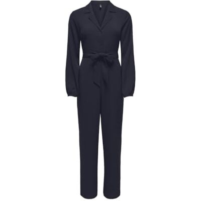 ONLY ONLNOVA LIFE ELITE L/S ZIRA JUMPSUIT SOL, natthimmel, S ONLY ONLNOVA LIFE ELITE L/S ZIRA JUMPSUIT SOL, natthimmel, S