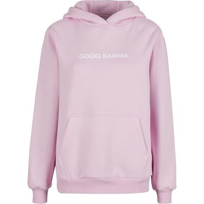 Tee Karma Butterfly Ladies Fluffy Hoody, Mjuk rosa, 3XL Tee Karma Butterfly Ladies Fluffy Hoody, Mjuk rosa, 3XL