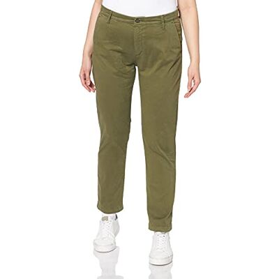 Pepe Jeans Megan Klänning, dam, Grön (Green-vx90), 32W Pepe Jeans Megan Klänning, dam, Grön (Green-vx90), 32W