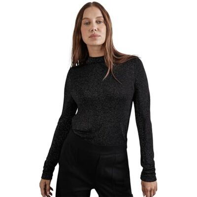 Street One Turtleneck skjorta, svart, 44 Street One Turtleneck skjorta, svart, 44