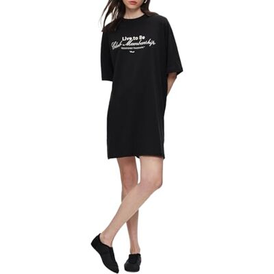 LTB Jeans T-shirt klänning Yenafe av bomull flerfärgad – storlek M, Mångfärgad, M LTB Jeans T-shirt klänning Yenafe av bomull flerfärgad – storlek M, Mångfärgad, M