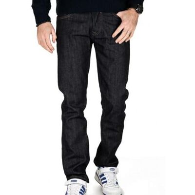 Teddy Smith Rakt skurna jeans vanlig, Mörkblå, 40 Teddy Smith Rakt skurna jeans vanlig, Mörkblå, 40