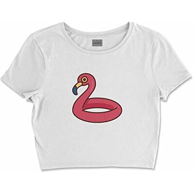 Bona Basics , Digitalt tryck, bas-t-shirt för kvinnor, 100% bomull, vit, avslappnad, damtoppar, storlek: L, Vitt och blått Bona Basics , Digitalt tryck, bas-t-shirt för kvinnor, 100% bomull, vit, avslappnad, damtoppar, storlek: L, Vitt och blått