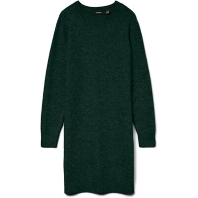 VERO MODA Vmboom Ls O-hals klänning Ga Noos, Pine Grove, M VERO MODA Vmboom Ls O-hals klänning Ga Noos, Pine Grove, M