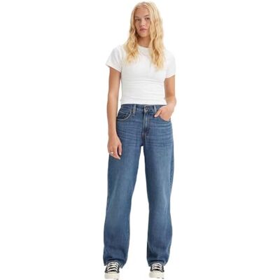 Levi's dam säckig pappa jeans, Blå utopia, 33W / 32L Levi's dam säckig pappa jeans, Blå utopia, 33W / 32L