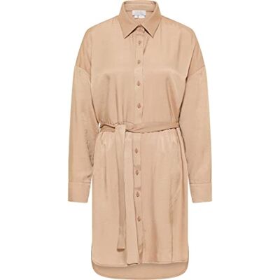 TOORE Långärmad damklänning, 25225438-TO01, ljusbeige, XXL, Långärmad klänning, XXL TOORE Långärmad damklänning, 25225438-TO01, ljusbeige, XXL, Långärmad klänning, XXL