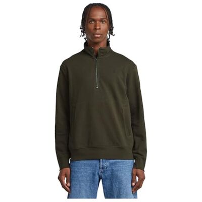 G-STAR RAW Nifous halv dragkedja sw, Grå (Asfalt D26305-d566-995), M G-STAR RAW Nifous halv dragkedja sw, Grå (Asfalt D26305-d566-995), M