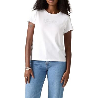 Levi's The Perfect Tee Batwing Iridescent Rhine, Batwing Iridescent R, XS Levi's The Perfect Tee Batwing Iridescent Rhine, Batwing Iridescent R, XS