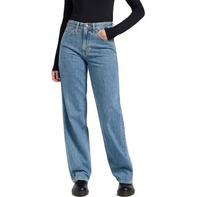Lee damjeans Rider Loose rak passform, raka ben, hidden isle, 28W / 31L Lee damjeans Rider Loose rak passform, raka ben, hidden isle, 28W / 31L
