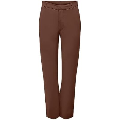 JDY GEGGO Straight Pant JRS NOOS, fondue fudge, (L) W x 34L JDY GEGGO Straight Pant JRS NOOS, fondue fudge, (L) W x 34L