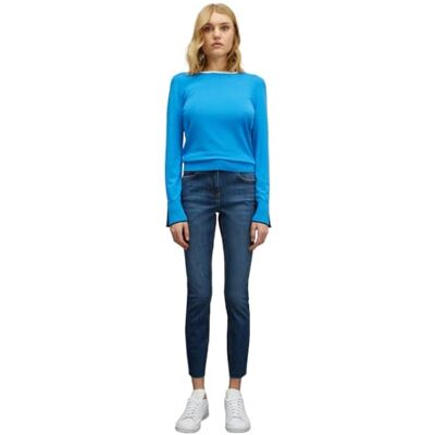 Motivi : Jeans skinny push-up gisele blu vår sommar 24, Blå, 42 SE Motivi : Jeans skinny push-up gisele blu vår sommar 24, Blå, 42 SE