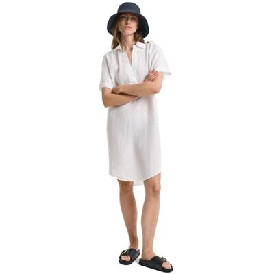 GANT REL LINEN CAFTAN, Vit, 34 GANT REL LINEN CAFTAN, Vit, 34
