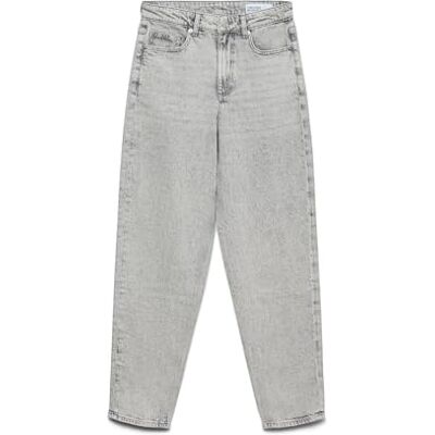VERO MODA Vmtessa Hr Mom Jeans Ra207 Ga, Ljusgrå denim, 31W x 34L VERO MODA Vmtessa Hr Mom Jeans Ra207 Ga, Ljusgrå denim, 31W x 34L
