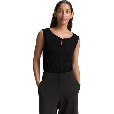 TOM TAILOR damtopp, 14482 – djup svart, 3XL TOM TAILOR damtopp, 14482 – djup svart, 3XL