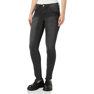 Cream dam Jeans Women's Jeans Skinny Shape Fit full-length Midrise Waist Regular Waistband Cream dam Jeans Women's Jeans Skinny Shape Fit full-length Midrise Waist Regular Waistband