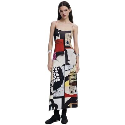 Desigual Vest_Newspaper Col, 9019 Tutti FRUTI, XL, Finishes material:, XL Desigual Vest_Newspaper Col, 9019 Tutti FRUTI, XL, Finishes material:, XL