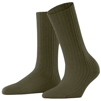 FALKE damstrumpor Cosy Wool Boot W So ull kashmir enfärgad 1 par, grön Artichoke 7436, 35–38, Grön Artichoke 7436, 35-38 EU FALKE damstrumpor Cosy Wool Boot W So ull kashmir enfärgad 1 par, grön Artichoke 7436, 35–38, Grön Artichoke 7436, 35-38 EU