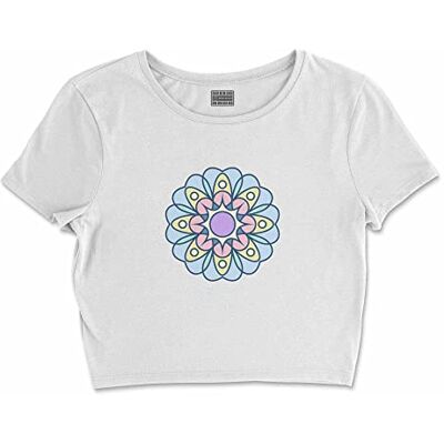 Bona Basics , Digital tryckt basic t-shirt för damer,% 100 bomull, vit, ledig, damtoppar, storlek: S, Vit, S Kort Bona Basics , Digital tryckt basic t-shirt för damer,% 100 bomull, vit, ledig, damtoppar, storlek: S, Vit, S Kort