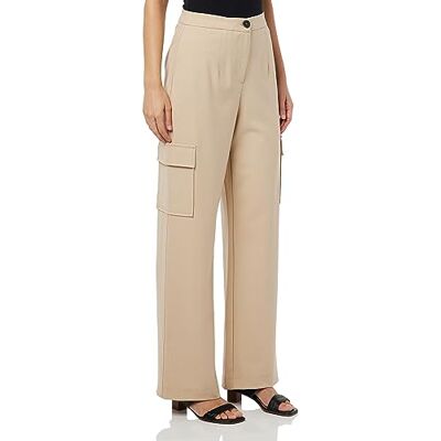 VERO MODA Dambyxor VMSASIE HR Wide Cargo byxa NOOS byxor, svart, 36 W/32 L, svart, (M) W x 34L VERO MODA Dambyxor VMSASIE HR Wide Cargo byxa NOOS byxor, svart, 36 W/32 L, svart, (M) W x 34L