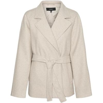 VERO MODA Vmfortuneaya GA NOO raglanärm jacka dam, Oatmeal/detaljer: Blandning., M VERO MODA Vmfortuneaya GA NOO raglanärm jacka dam, Oatmeal/detaljer: Blandning., M