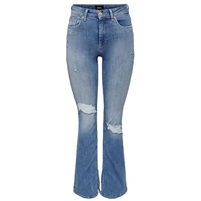 ONLY Dam jeans, Ljus medium blå denim, 30/S/L ONLY Dam jeans, Ljus medium blå denim, 30/S/L
