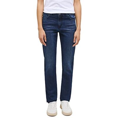MUSTANG Dam stil Crosby avslappnade smala jeans, mörkblå 802, 38 W/32 L, Mörkblå 802, 38W x 32L MUSTANG Dam stil Crosby avslappnade smala jeans, mörkblå 802, 38 W/32 L, Mörkblå 802, 38W x 32L