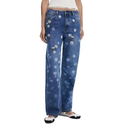 Desigual Denim_DAISYS, 5053 denim medium tvätt, 40, Blå, 38 Desigual Denim_DAISYS, 5053 denim medium tvätt, 40, Blå, 38
