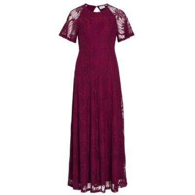 Vila Vifemma S/S spetsklänning – Noos/DC, Anemon, XS Vila Vifemma S/S spetsklänning – Noos/DC, Anemon, XS