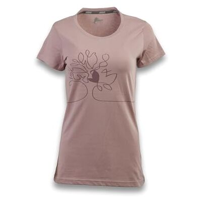 Ande Gaia Lady T-shirt utomhus, lila, XL dam, lila, XL Ande Gaia Lady T-shirt utomhus, lila, XL dam, lila, XL