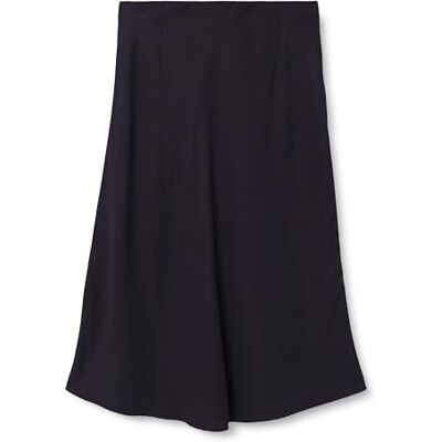 GANT Linne glänsande SKIRT, Kvällsblå, 40 GANT Linne glänsande SKIRT, Kvällsblå, 40