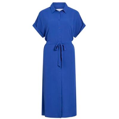Vila Vijoka S/S Midi skjorta dress/Lc Vila Vijoka S/S Midi skjorta dress/Lc