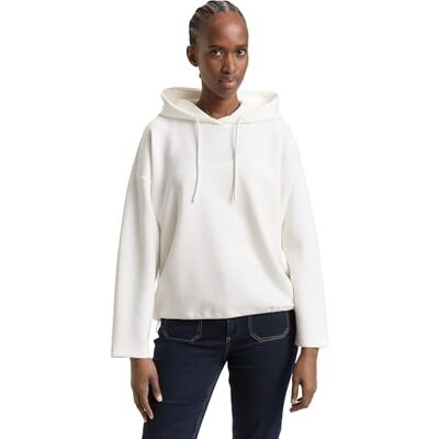 TOM TAILOR Denim damtröja, 10315 viskande vit, XXL TOM TAILOR Denim damtröja, 10315 viskande vit, XXL