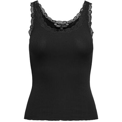 ONLY Onlsara Sharai spets linne JRS Noos, svart, XL ONLY Onlsara Sharai spets linne JRS Noos, svart, XL