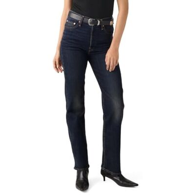 Levi's Ribcage Full Length Jeans, Hitta dem, 33 W x 32 l dam Levi's Ribcage Full Length Jeans, Hitta dem, 33 W x 32 l dam