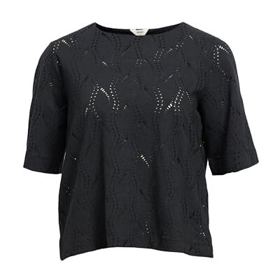 Object Objava 2/4 Lo O-hals topp Noos, svart, L Object Objava 2/4 Lo O-hals topp Noos, svart, L