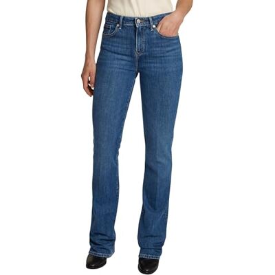 Tommy Hilfiger Bootcut RW Mid Blue Ww0ww45009 rak, denim (medium blå) 30 W x 28 l dam, Denim (medium blå), 30W / 28L Tommy Hilfiger Bootcut RW Mid Blue Ww0ww45009 rak, denim (medium blå) 30 W x 28 l dam, Denim (medium blå), 30W / 28L