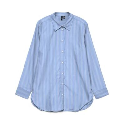 VERO MODA Vmelina Ls Shirt WVN Noos, hydrangea, S VERO MODA Vmelina Ls Shirt WVN Noos, hydrangea, S