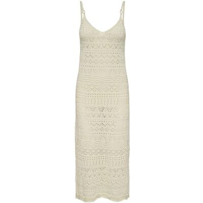ONLY Onlavina Life Strap Dress KNT, ecru, XL ONLY Onlavina Life Strap Dress KNT, ecru, XL