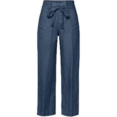 Brax Dam Style Maine S Pure Linen-byxor, indigo, 36 K, indigo, 27W x 30L Brax Dam Style Maine S Pure Linen-byxor, indigo, 36 K, indigo, 27W x 30L