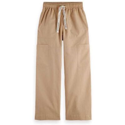 Scotch & Soda dam Casual byxor Noa High-rise Wide-leg Pull On Cargo Pant Scotch & Soda dam Casual byxor Noa High-rise Wide-leg Pull On Cargo Pant