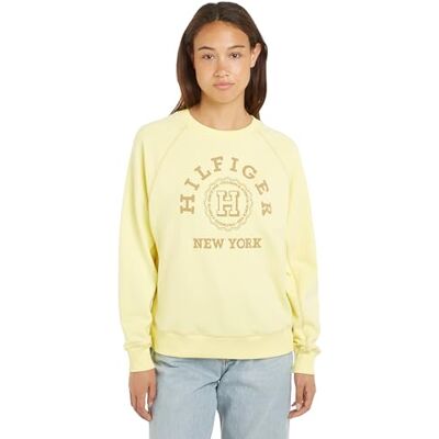 Tommy Hilfiger Dam REG VARSITY RAGLAN TRÖJA Gul Tulpan S, Gul tulpan, S Tommy Hilfiger Dam REG VARSITY RAGLAN TRÖJA Gul Tulpan S, Gul tulpan, S