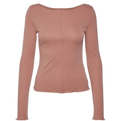 VERO MODA VMMAGGIE LS Boatneck Top VMA NOOS, Ökensand, M VERO MODA VMMAGGIE LS Boatneck Top VMA NOOS, Ökensand, M
