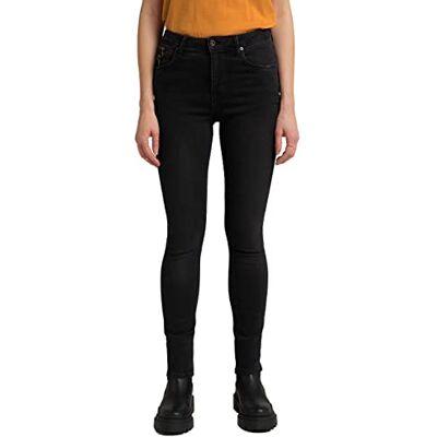 MUSTANG Mia Jeggings jeans för kvinnor, Svart (djupsvart 4000-980), 27W / 34L MUSTANG Mia Jeggings jeans för kvinnor, Svart (djupsvart 4000-980), 27W / 34L