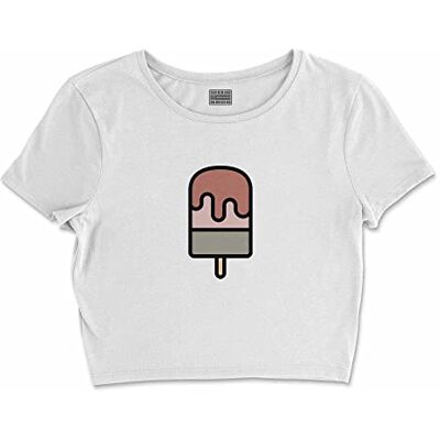 Bona Basics , Digital tryckt basic t-shirt för damer,% 100 bomull, vit, ledig, damtoppar, storlek: S, Vit, S Kort Bona Basics , Digital tryckt basic t-shirt för damer,% 100 bomull, vit, ledig, damtoppar, storlek: S, Vit, S Kort