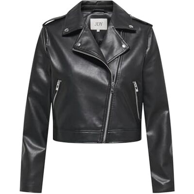 JDY moxy fuskläderjacka OTW Hab, svart, XL JDY moxy fuskläderjacka OTW Hab, svart, XL