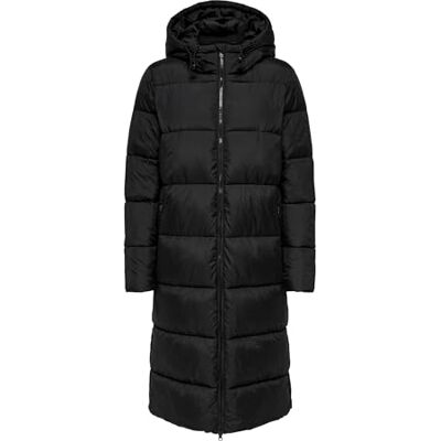 ONLY Onlmontana lång buffertjacka Noos OTW kappa, svart, L ONLY Onlmontana lång buffertjacka Noos OTW kappa, svart, L