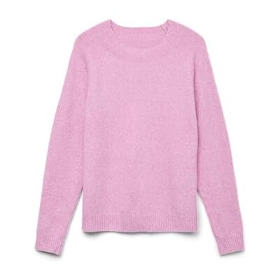 VERO MODA flicka Vmdoffy Ls O-hals blus Ga Noos Girl stickad tröja, Fuchsia rosa, 134-140 VERO MODA flicka Vmdoffy Ls O-hals blus Ga Noos Girl stickad tröja, Fuchsia rosa, 134-140
