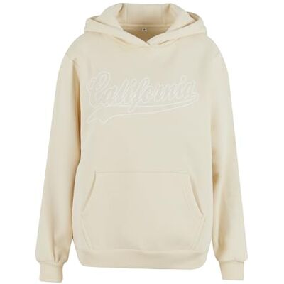 Mister Tee Kalifornien dam fluffig huva XL vit sand, Vit, XL Mister Tee Kalifornien dam fluffig huva XL vit sand, Vit, XL