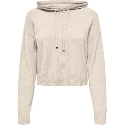 ONLY Dam Onlkatia Ls huvtröja dragkedja cardigan KNT Nca, grå (Whitecap Gray), XXL, Grå (Whitecap grå), XXL ONLY Dam Onlkatia Ls huvtröja dragkedja cardigan KNT Nca, grå (Whitecap Gray), XXL, Grå (Whitecap grå), XXL